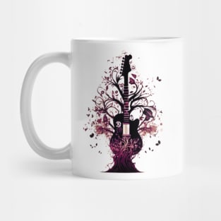 Acoustic Guitar Tree of Life Guitar Player Nature Guitarist Mug